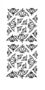 Coil Corner Dazzles&trade; Stickers, 32 pieces